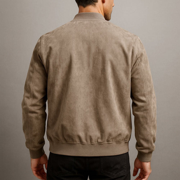Herren Bomberjacke Urban Klassisch Minimalistisch Atmungsaktiv