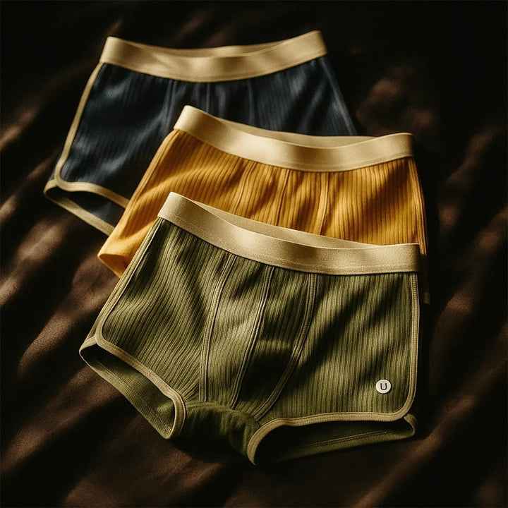 Herren Boxershorts Bio-Baumwolle Atmungsaktiv Komfort