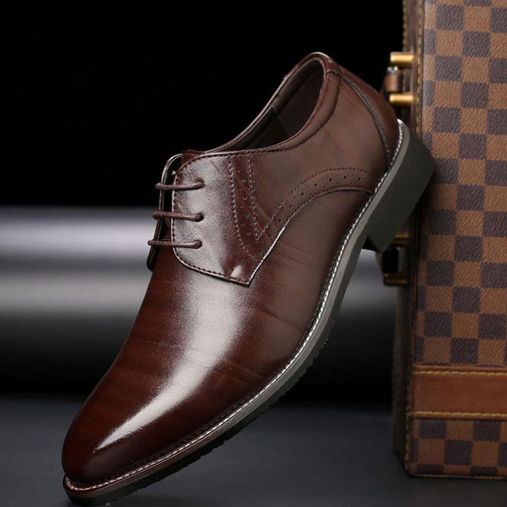 Herren Formelle Schnürschuhe Zeitlose Brogue Derby - Braun
