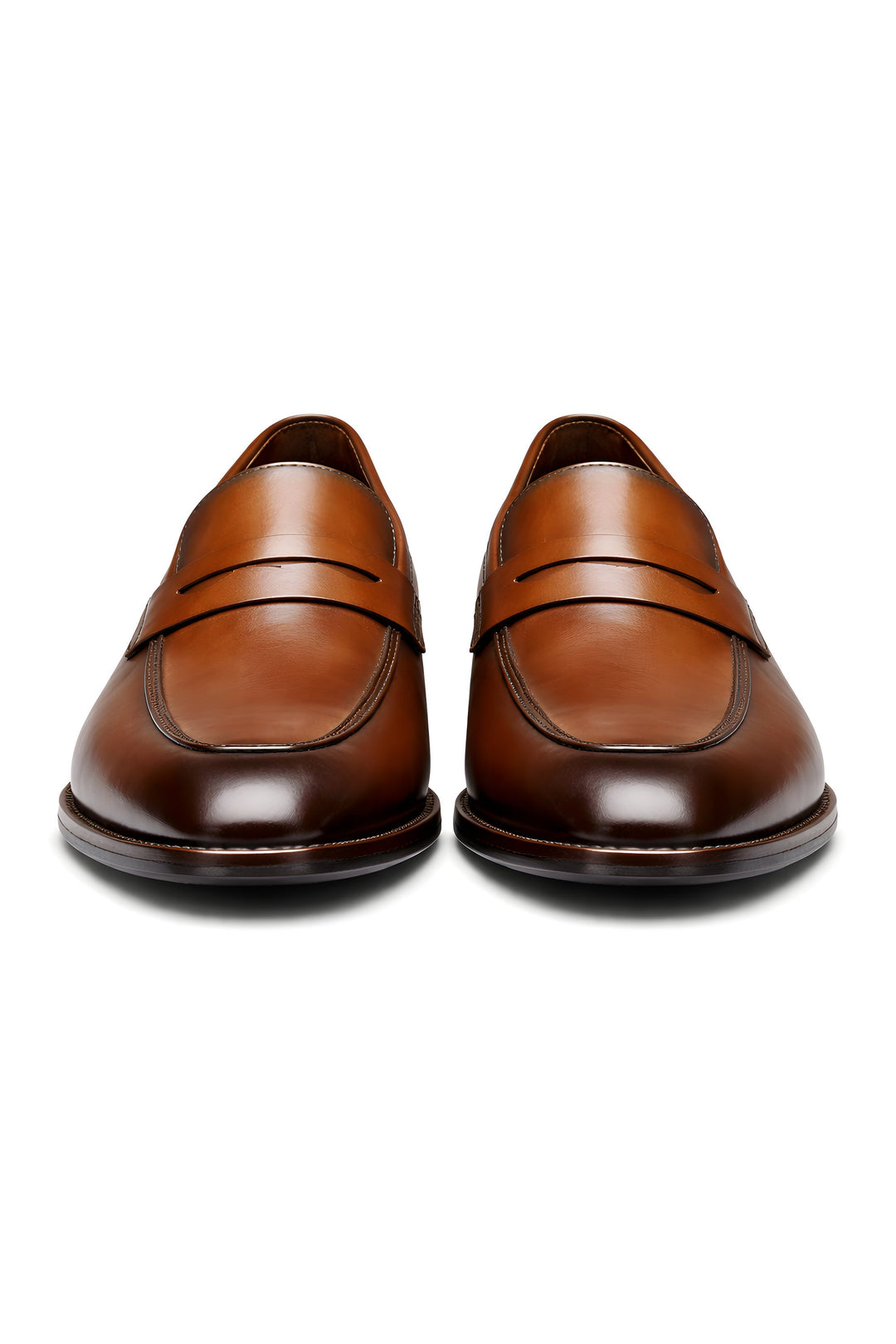 Herren Klassische Slip-On Penny Loafer Halbschuhe