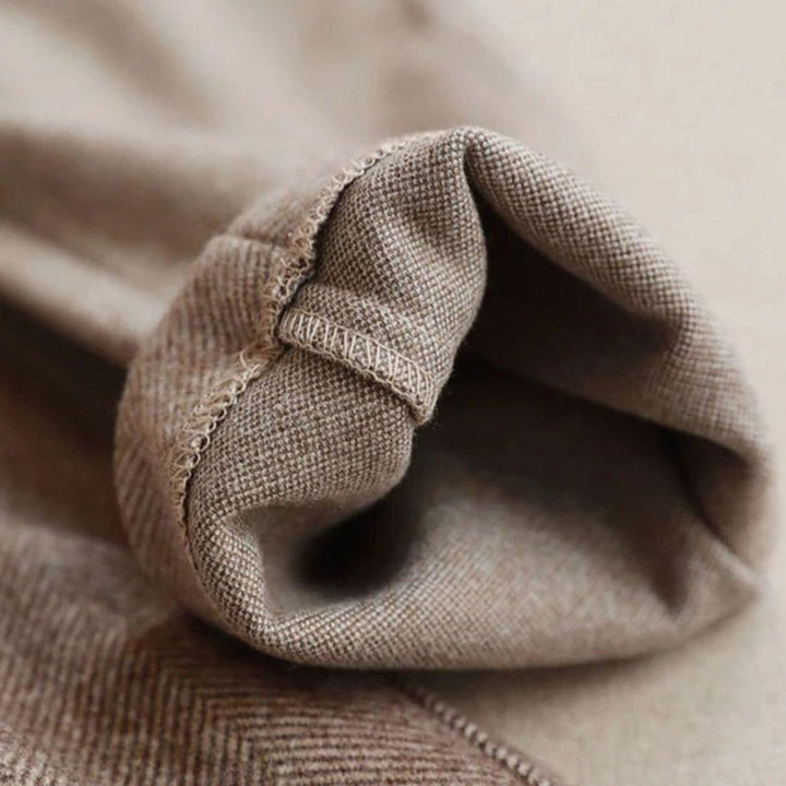 Herren Maßgeschneiderte Knöchellange Hose mit Bundfalten Frühjahr