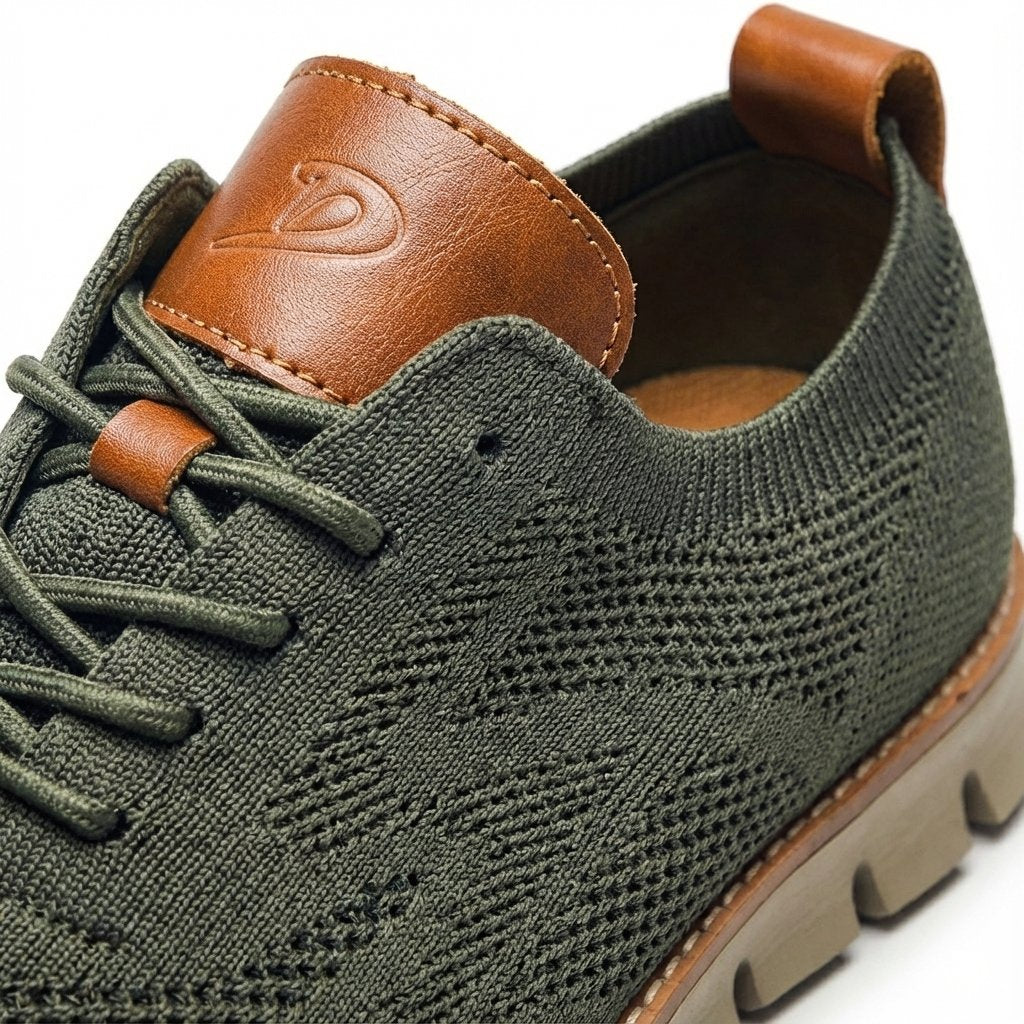 Herren Mesh Schnür-Sneaker Atmungsaktiv Gepolstert