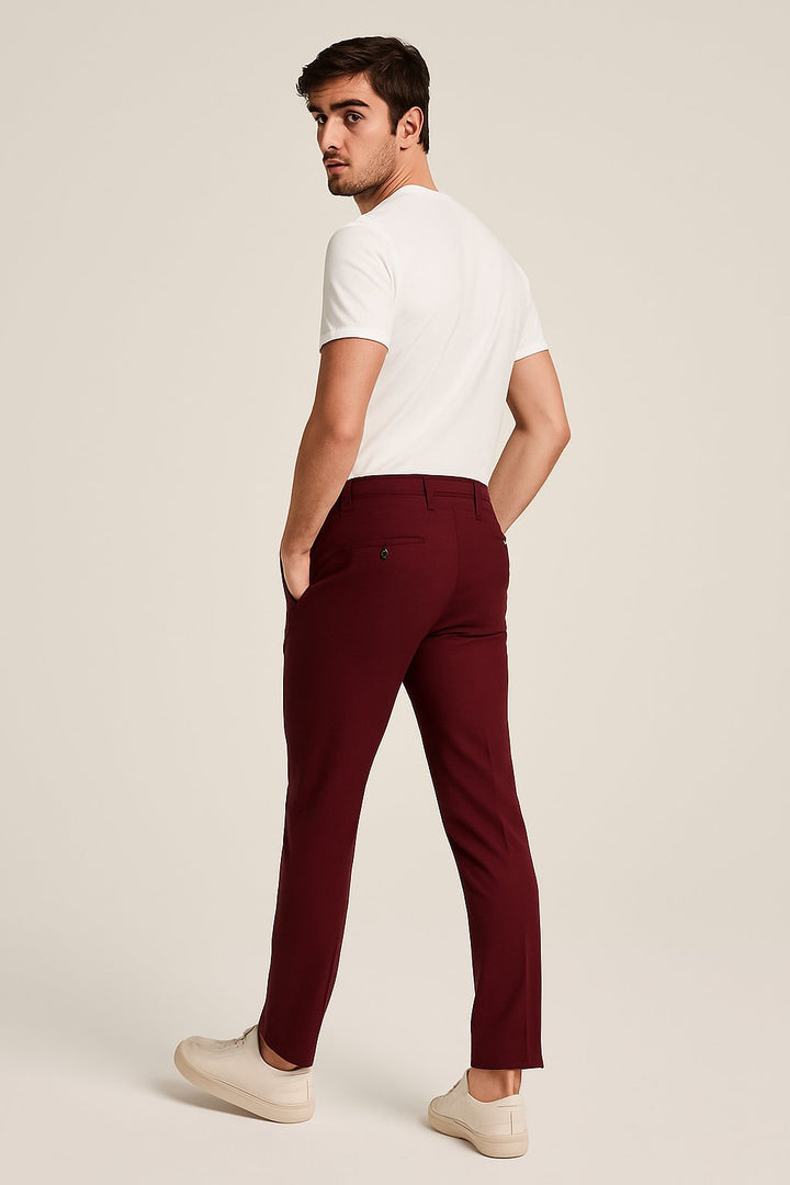 Herren Slim-Fit Business Chino Hose