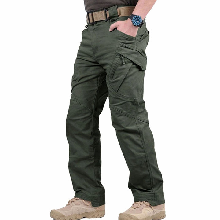 Herren Tactical Cargo Hose Outdoor Wandern Mehrtaschen Langbein - Grün
