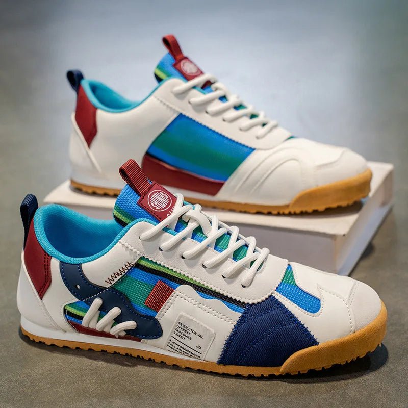 Herren Utility Sneakers Mesh Wildleder Trail Design
