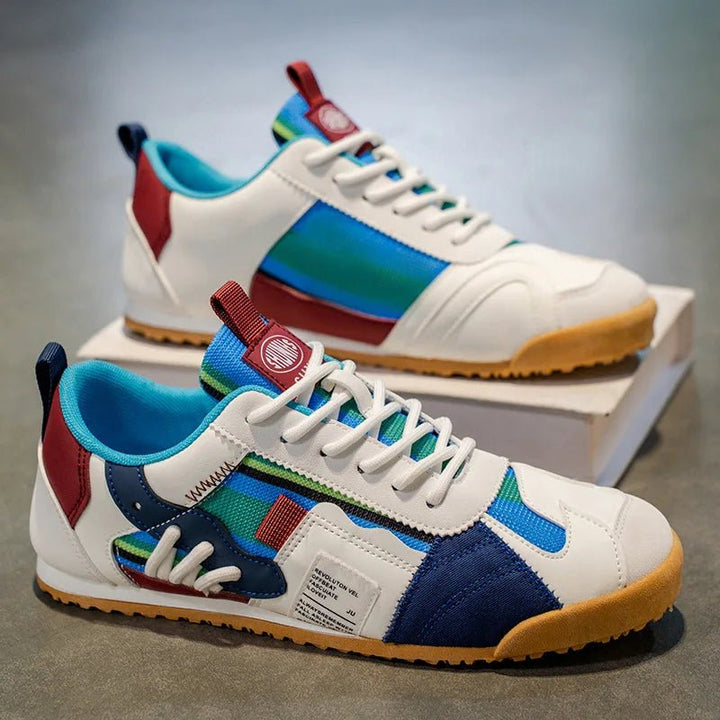 Herren Utility Sneakers Mesh Wildleder Trail Design