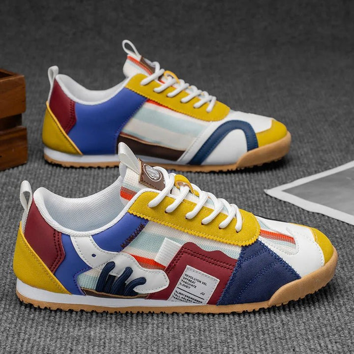 Herren Utility Sneakers Mesh Wildleder Trail Design