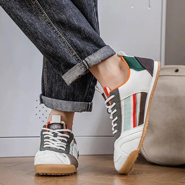 Herren Utility Sneakers Mesh Wildleder Trail Design