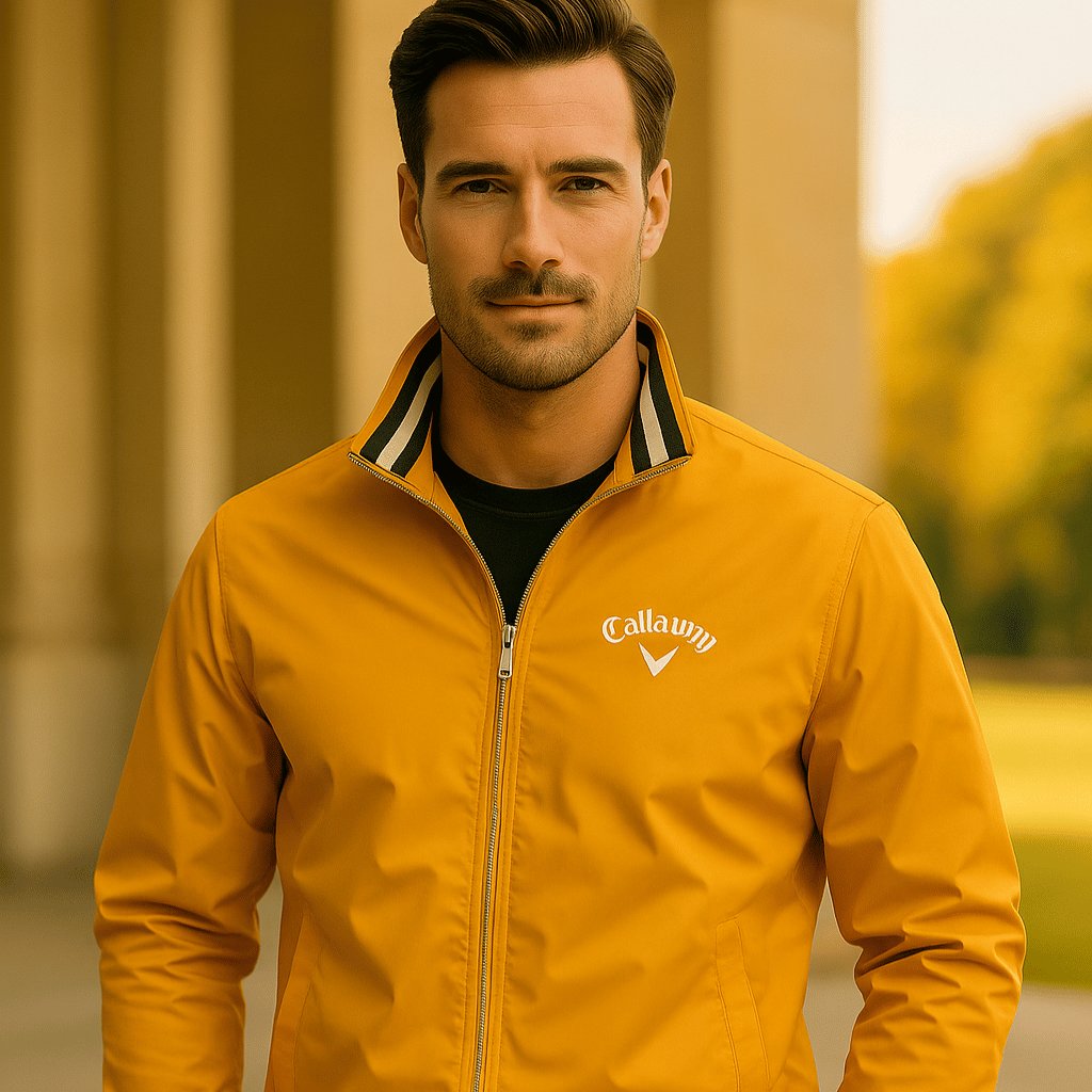 Herren Windbreaker Jacke Wasserfest Leicht Reissverschluss