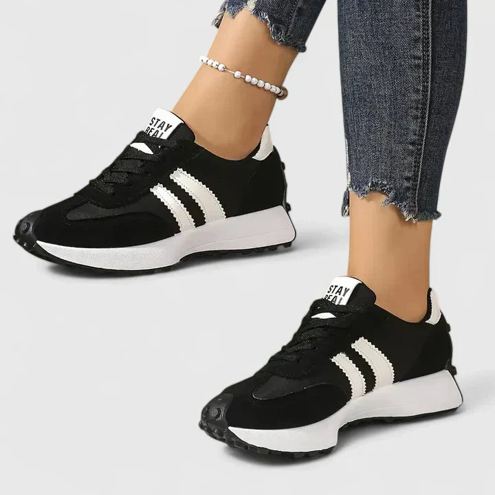 Johanna | Damen Frühlings Retro Schnürsneaker