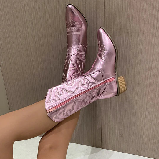 Karin  | Klassische Lederstiefel für Damen