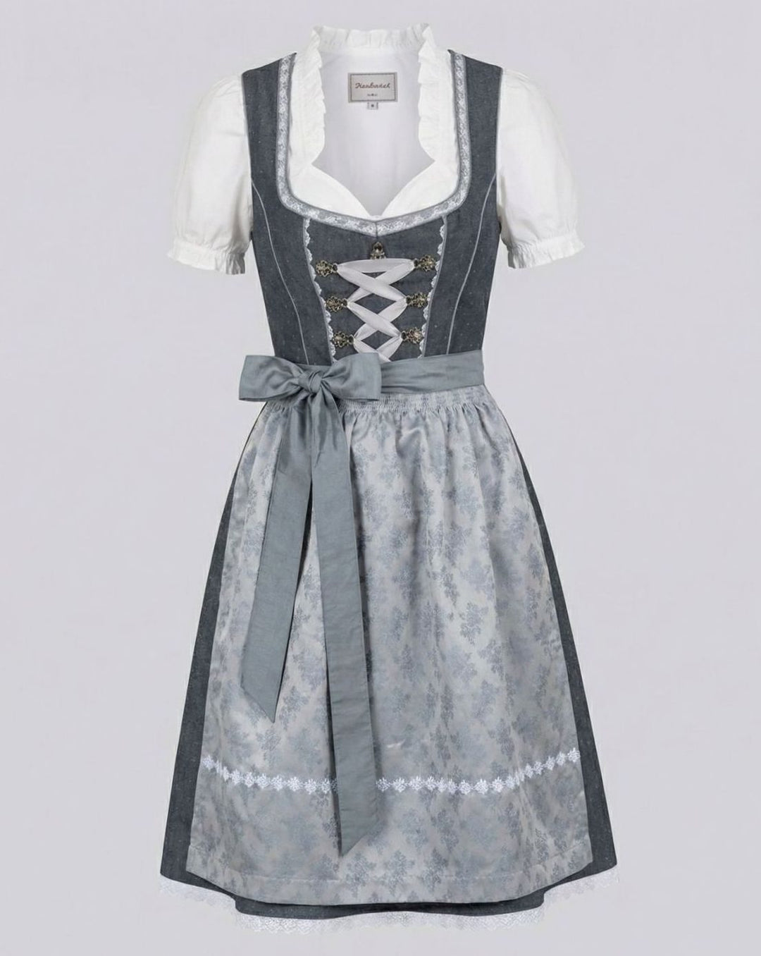 Oktoberfest Dirndl-Kleid Damen Traditionelles 3-teiliges Trachten-Set