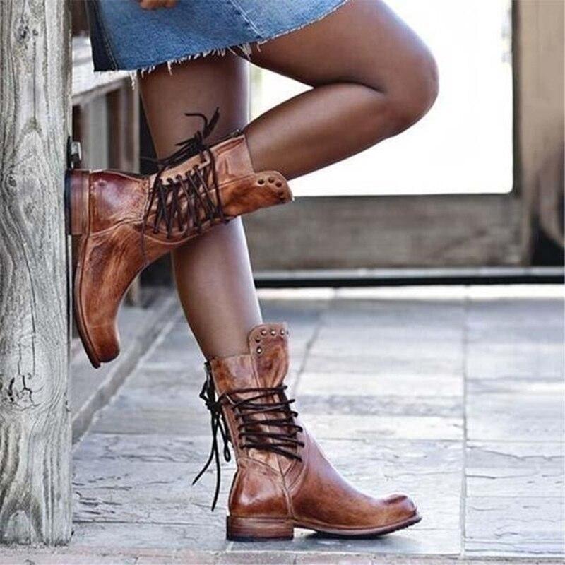 Hanna | Stylische Hohe Damen-Cowboystiefel
