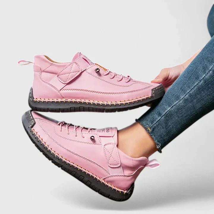 Jessica | Damen Lässig Schicke Bequeme Schnürsneaker