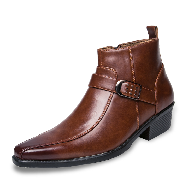 Daniel | Herren Chelsea-Stiefel mit trendigem Schnallendesign