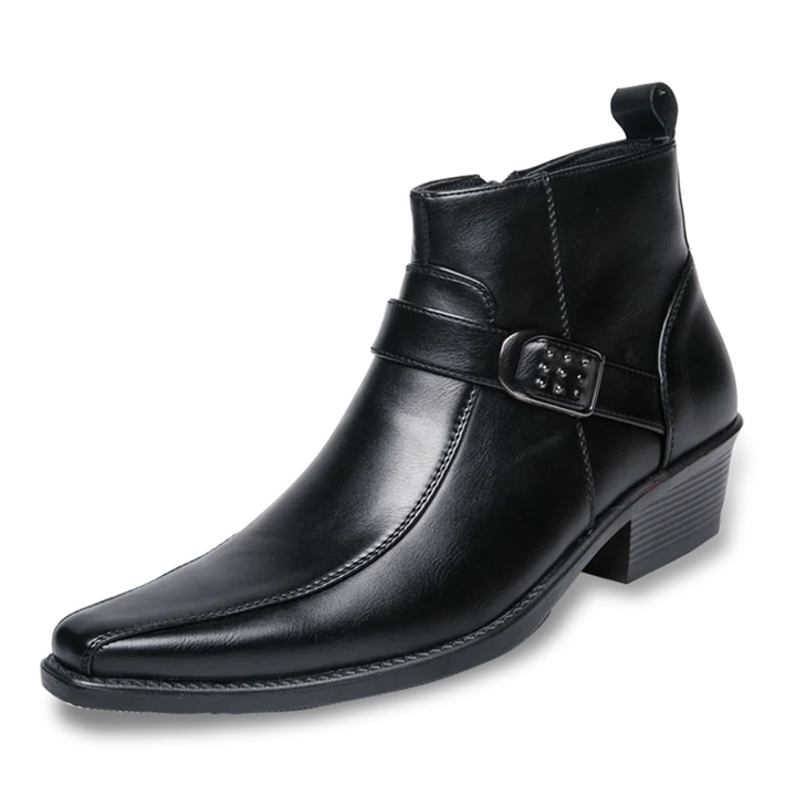 Daniel | Herren Chelsea-Stiefel mit trendigem Schnallendesign