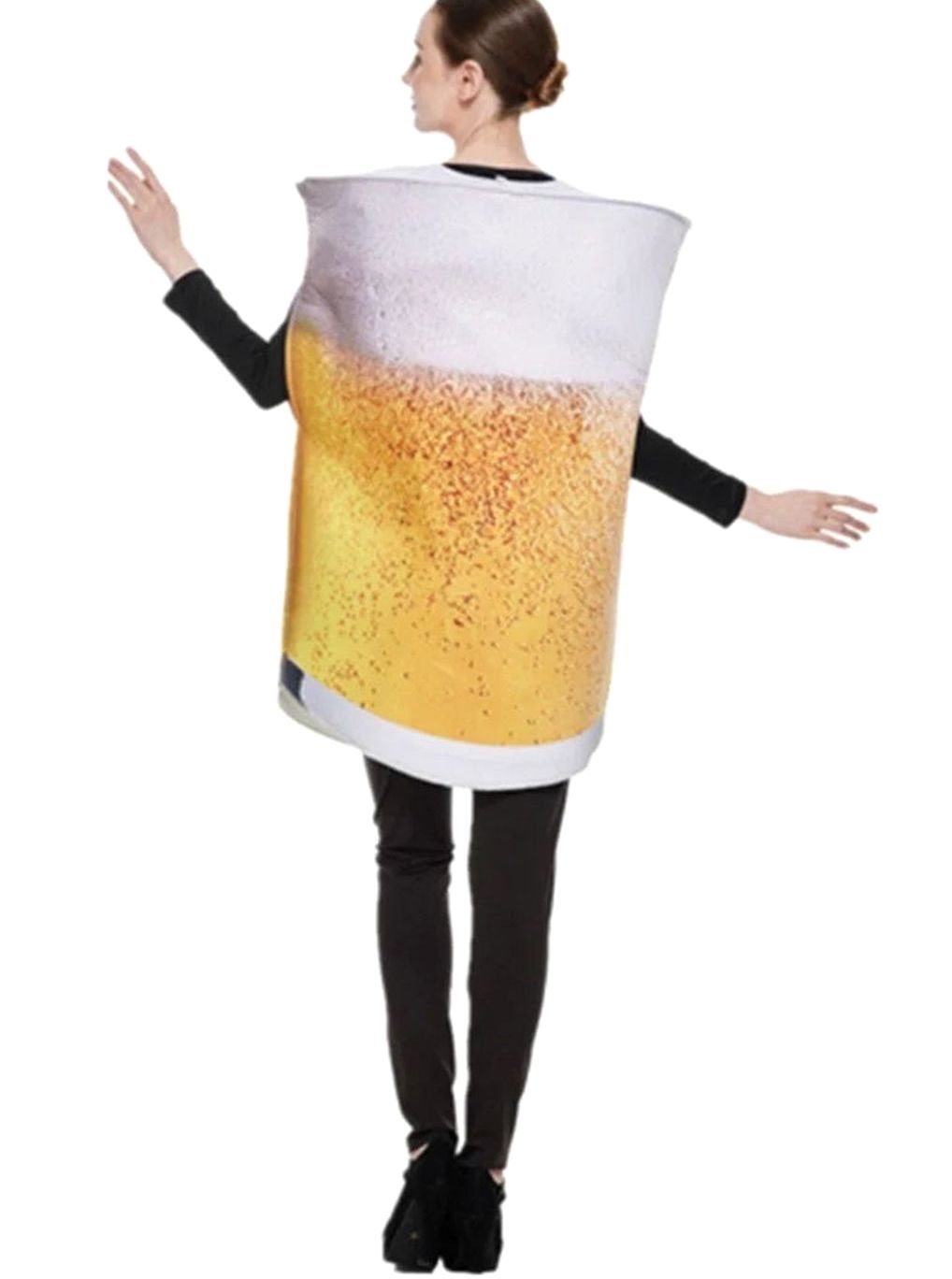 Unisex Bierglas Bierdose Kostüm Fasching Karneval Einheitsgröße