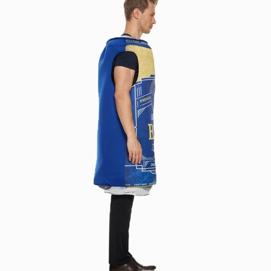 Unisex Bierglas Bierdose Kostüm Fasching Karneval Einheitsgröße