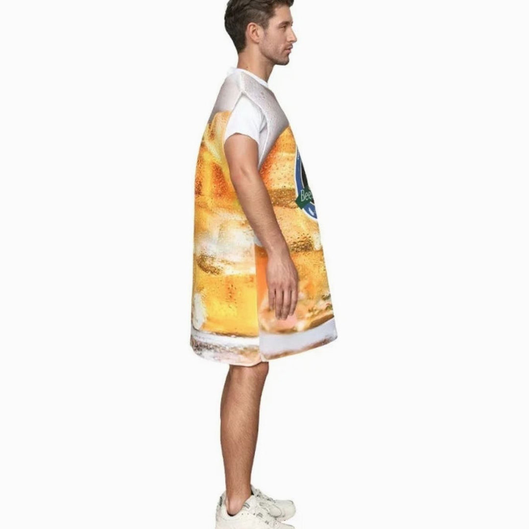 Unisex Bierkrug-Kostüm Lustiges Oktoberfest Faschingskostüm