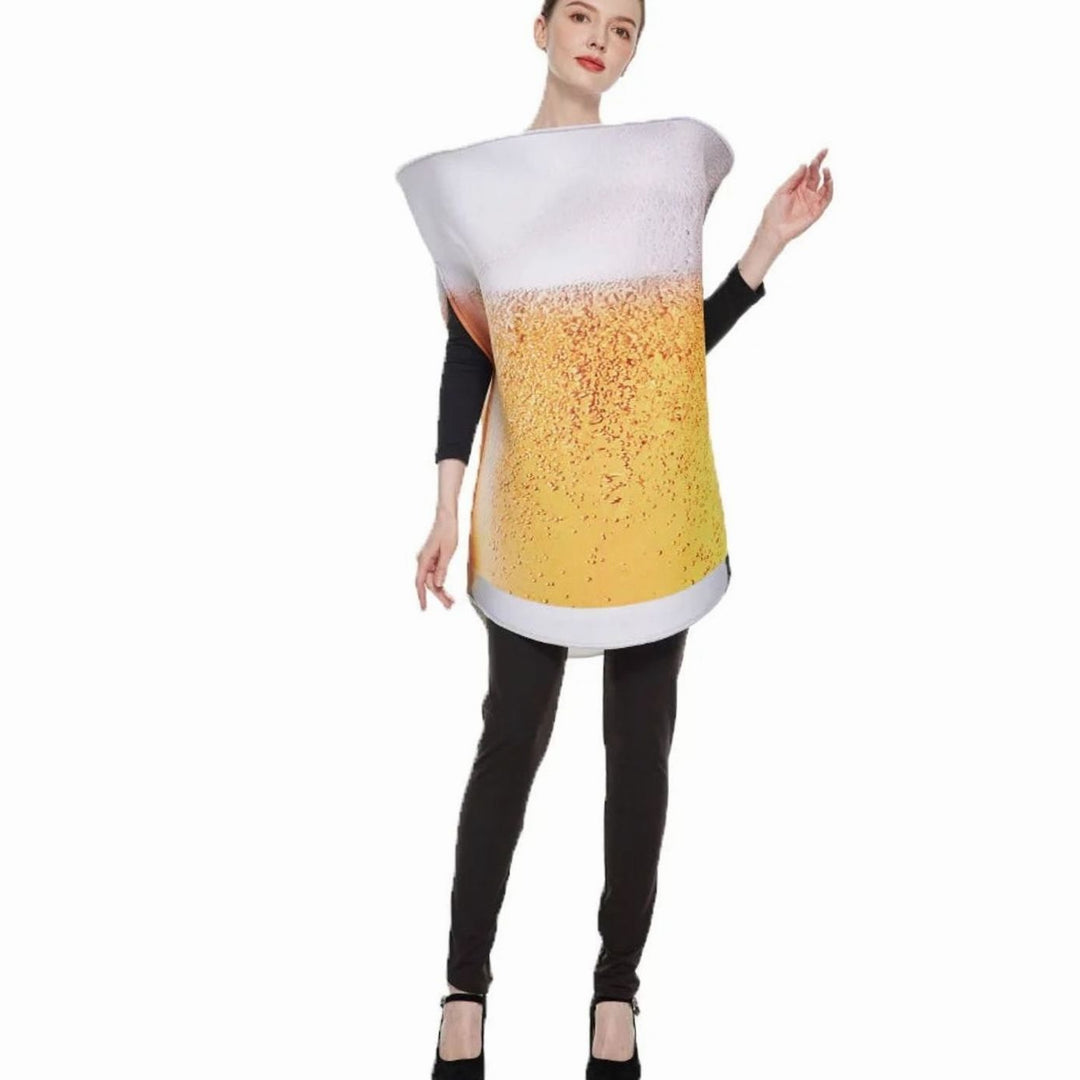 Unisex Holzfass Kostüm Weinfass Verkleidung Karneval Oktoberfest