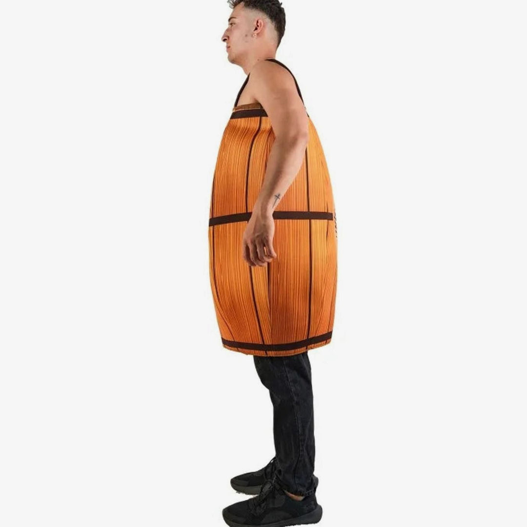 Unisex Holzfass Kostüm Weinfass Verkleidung Karneval Oktoberfest