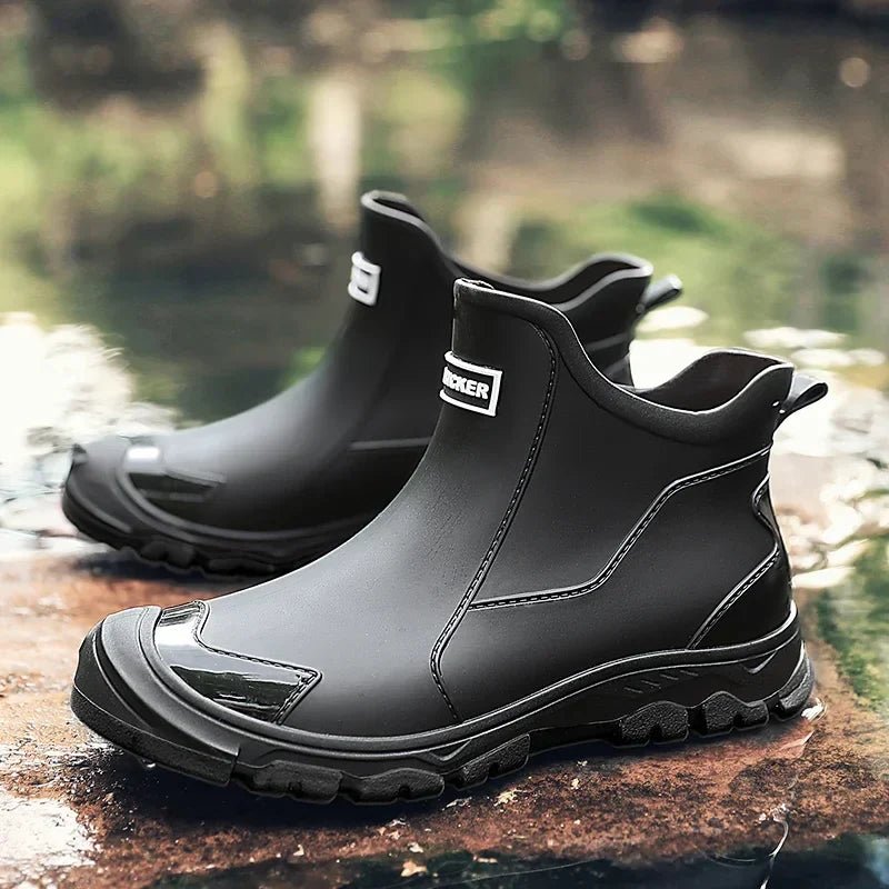 Waterproof Boots Herren Chelsea Slip-On Outdoor - Black