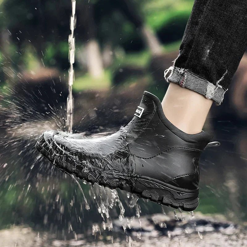 Waterproof Boots Herren Chelsea Slip-On Outdoor